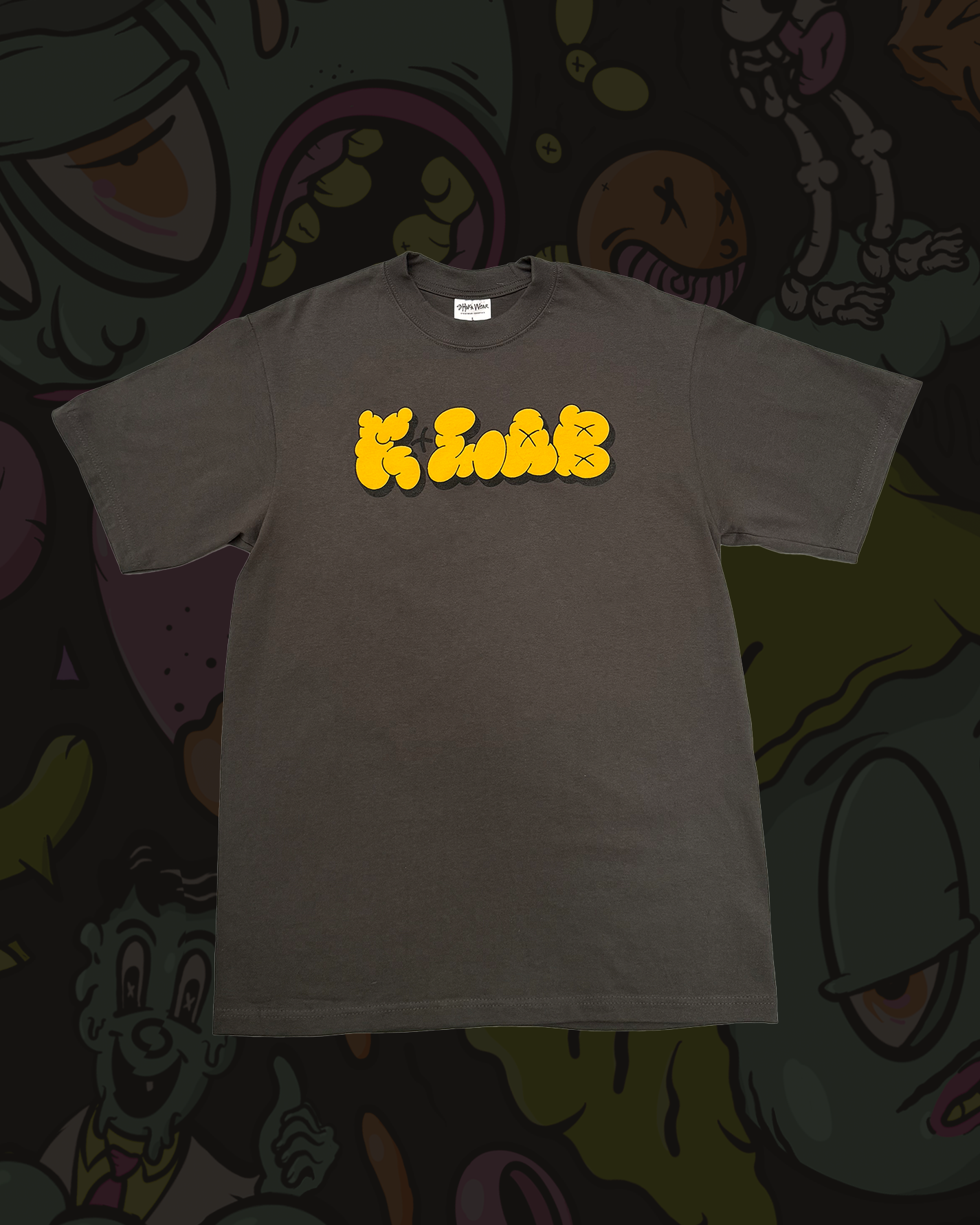 K+Lab Oversize Puffy Print T-Shirt